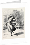 Scene from Fanchette at the Lyceum Theatre: The Shadow Dance 1871 by Anonymous