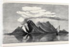 Volcanic Eruption in the Island of Camiguin Philippines 1871 by Anonymous