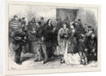 Waiting-Room of the National Assembly at Versailles France 1871 by Anonymous