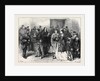 Waiting-Room of the National Assembly at Versailles France 1871 by Anonymous