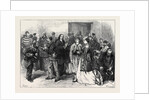 Waiting-Room of the National Assembly at Versailles France 1871 by Anonymous