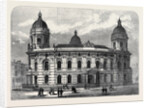 The New Dock Offices Hull 1871 by Anonymous