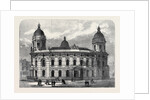 The New Dock Offices Hull 1871 by Anonymous