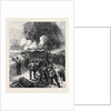 Siege Operations at Chatham: Explosion of a Mine 1871 by Anonymous