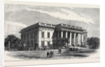 The Courthouse at Calcutta India 1871 by Anonymous