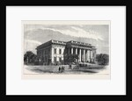 The Courthouse at Calcutta India 1871 by Anonymous
