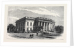 The Courthouse at Calcutta India 1871 by Anonymous