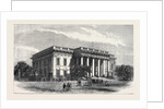The Courthouse at Calcutta India 1871 by Anonymous