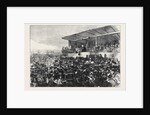 Mr. Gladstone Addressing the Meeting on Blackheath London 1871 by Anonymous