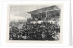 Mr. Gladstone Addressing the Meeting on Blackheath London 1871 by Anonymous
