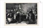 November Night in Ireland 1871 by Anonymous