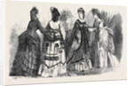 Paris Fashions for the Month 1871 by Anonymous