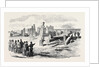 Siege Operations at Chatham: Destruction of the Stockade by Gun-Cotton and Powder 1871 by Anonymous