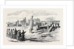 Siege Operations at Chatham: Destruction of the Stockade by Gun-Cotton and Powder 1871 by Anonymous