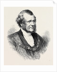 The Right Hon. Sills John Gibbons the New Lord Mayor of London 1871 by Anonymous