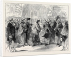 Lady Burdett-Coutts Delivering Columbia Market to the Lord Mayor London 1871 by Anonymous