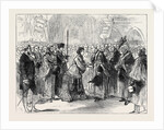 Lady Burdett-Coutts Delivering Columbia Market to the Lord Mayor London 1871 by Anonymous