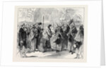 Lady Burdett-Coutts Delivering Columbia Market to the Lord Mayor London 1871 by Anonymous