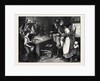 Scene in a Cabaret in the North of France 1871 by Anonymous