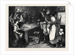 Scene in a Cabaret in the North of France 1871 by Anonymous