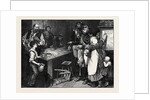 Scene in a Cabaret in the North of France 1871 by Anonymous