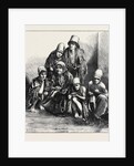 The Famine in Persia: Group of Poor People at Shiraz 1871 by Anonymous