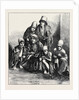 The Famine in Persia: Group of Poor People at Shiraz 1871 by Anonymous