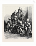 The Famine in Persia: Group of Poor People at Shiraz 1871 by Anonymous