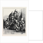 The Famine in Persia: Group of Poor People at Shiraz 1871 by Anonymous