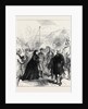 The Queen's Visit to the Prince of Wales: Arrival at Wolferton Station Near Sandringham 1871 by Anonymous