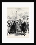 The Queen's Visit to the Prince of Wales: Arrival at Wolferton Station Near Sandringham 1871 by Anonymous