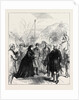 The Queen's Visit to the Prince of Wales: Arrival at Wolferton Station Near Sandringham 1871 by Anonymous