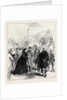 The Queen's Visit to the Prince of Wales: Arrival at Wolferton Station Near Sandringham 1871 by Anonymous