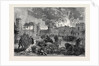 The Fire at Warwick Castle 1871 by Anonymous
