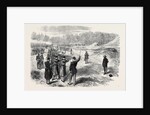 Execution of Rossel Ferre and Bourgeois at Satory Near Paris 1871 by Anonymous