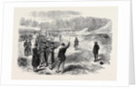 Execution of Rossel Ferre and Bourgeois at Satory Near Paris 1871 by Anonymous
