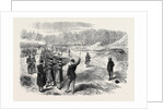Execution of Rossel Ferre and Bourgeois at Satory Near Paris 1871 by Anonymous