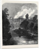 The Burning of Warwick Castle 1871 by Anonymous