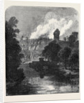 The Burning of Warwick Castle 1871 by Anonymous