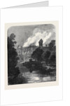The Burning of Warwick Castle 1871 by Anonymous