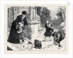 The First Snowball 1871 by Anonymous