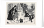 The First Snowball 1871 by Anonymous