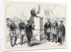 Lord Leigh Laying the Foundation-Stone for the Extension of the Queen's Hospital at Birmingham 1871 by Anonymous