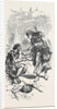 Scene from 'the Coffee Merchant' the Flower-Girl Gave Him a Piece of Bread with Three Large Dates. 1871 by Anonymous
