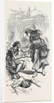 Scene from 'the Coffee Merchant' the Flower-Girl Gave Him a Piece of Bread with Three Large Dates. 1871 by Anonymous