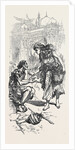 Scene from 'the Coffee Merchant' the Flower-Girl Gave Him a Piece of Bread with Three Large Dates. 1871 by Anonymous