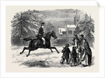 A Messenger from Sandringham to Lynn Regis 1871 by Anonymous