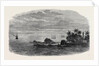 Wreck of the Mail Steam-Ship Rangoon at Galle: The Kadir Rocks at the Entrance to Galle Harbour 1871 by Anonymous