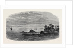 Wreck of the Mail Steam-Ship Rangoon at Galle: The Kadir Rocks at the Entrance to Galle Harbour 1871 by Anonymous