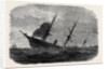 Wreck of the Mail Steam-Ship Rangoon at Galle: The Rangoon Sinking after the Removal of the Passengers and Crew 1871 by Anonymous